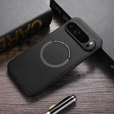 Leather Magnetic Case For Google Pixel 8 Series - The Pixel Store