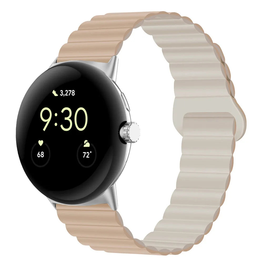 Magnetic Silicone Loop For Google Pixel Watch 3 - The Pixel Store