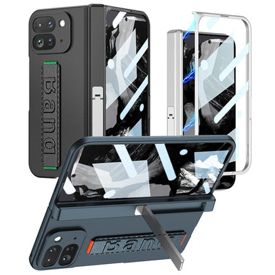 Shockproof Case with Band For Google Pixel 9 Pro Fold - The Pixel Store