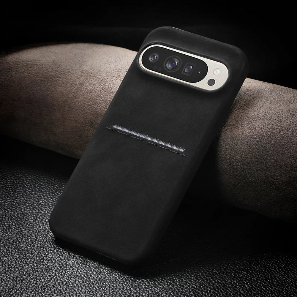 Leather Case with Card Slot For Google Pixel Series - The Pixel Store