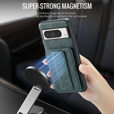 Premium Google Pixel 8A Leather Wallet Case - The Pixel Store