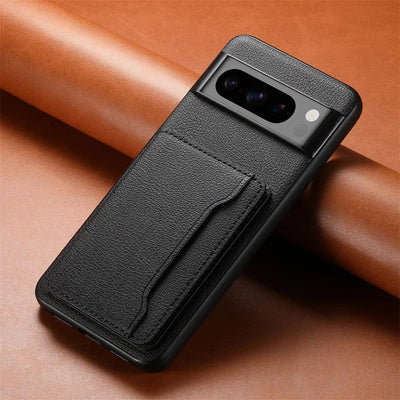 Leather Case with Card Holder For Google Pixel 8 Series - The Pixel Store