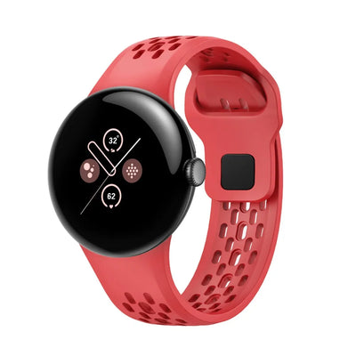 Sports Breathable Silicone Strap for Google Pixel Watch 4
