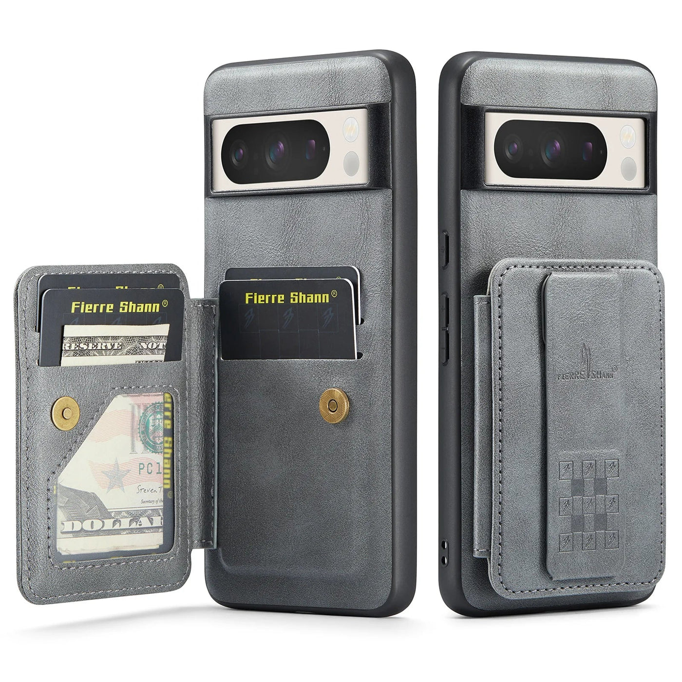 Premium Google Pixel 8A Leather Wallet Case - The Pixel Store