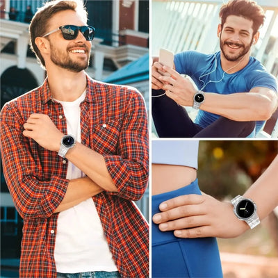 Clear Shockproof Strap Case for Google Pixel Watch 4