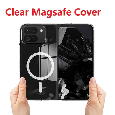 Transparent Magnetic Case For Google Pixel 9 Pro Fold - The Pixel Store
