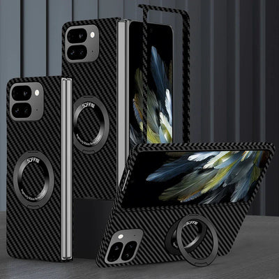 Magnetic Shockproof Case with Stand For Google Pixel 9 Pro Fold - The Pixel Store
