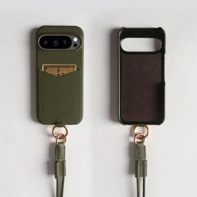 Crossbody Leather Case with Card Holder For Pixel Series - The Pixel Store