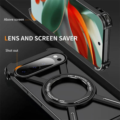Metal Ring Kickstand Case for Google Pixel 9 / 8