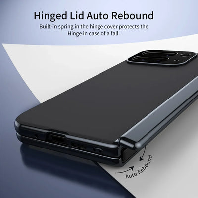 Magnetic Hinge Protection Case with Tempered Glass for Google Pixel 10 Pro Fold