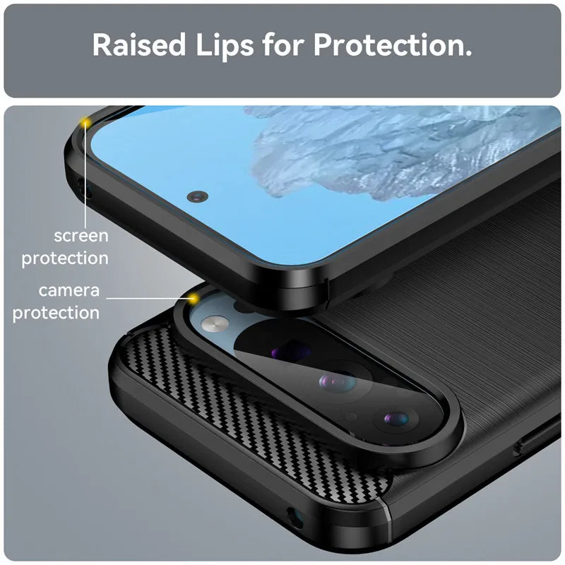 Shockproof Silicone Case For Google Pixel 9 Series - The Pixel Store