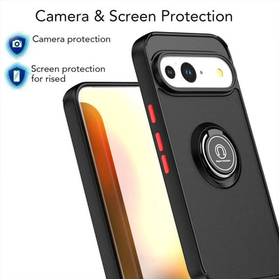 ugged Ring Case with Kickstand for Google Pixel 10 / 9 / 8 / 7