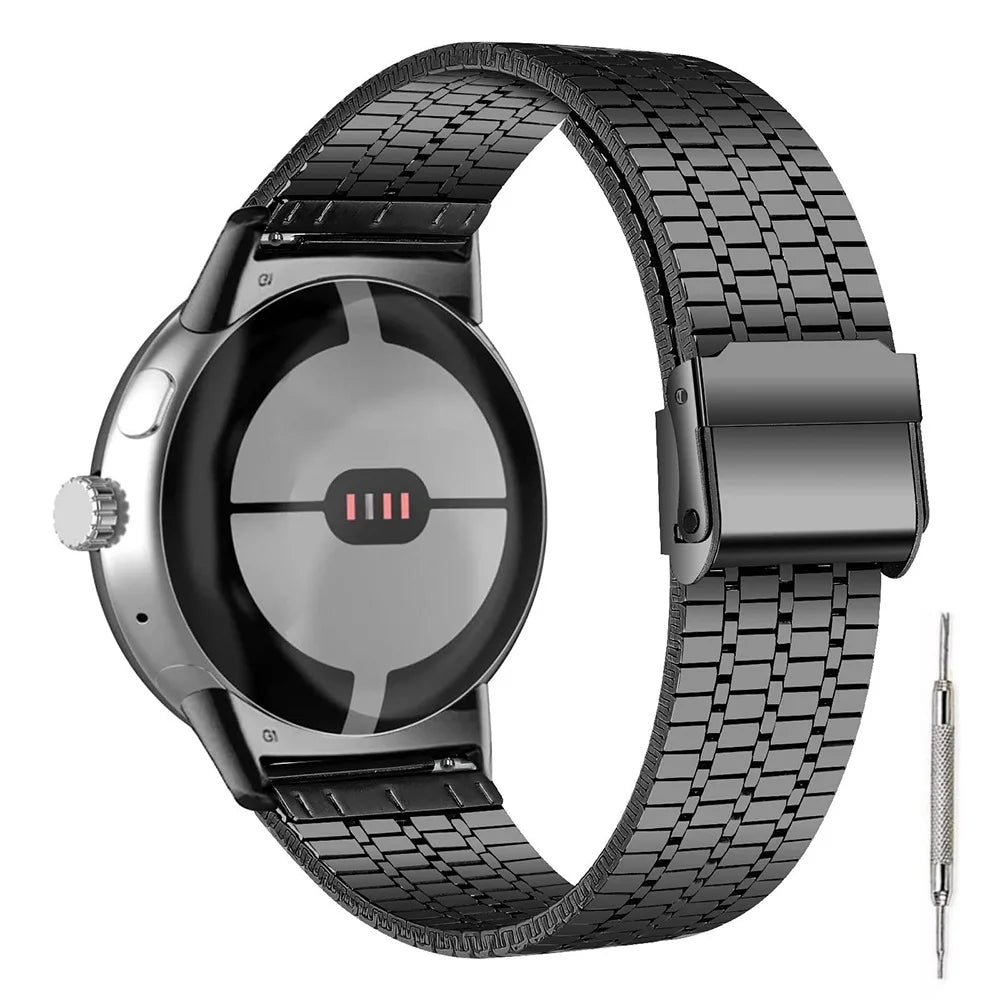 Classic Stainless Steel Bracelet for Google Pixel Watch 4