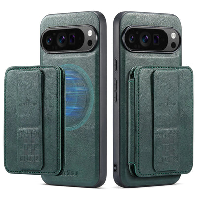 Leather Case with Detachable Magnetic Wallet For Pixel Series - The Pixel Store