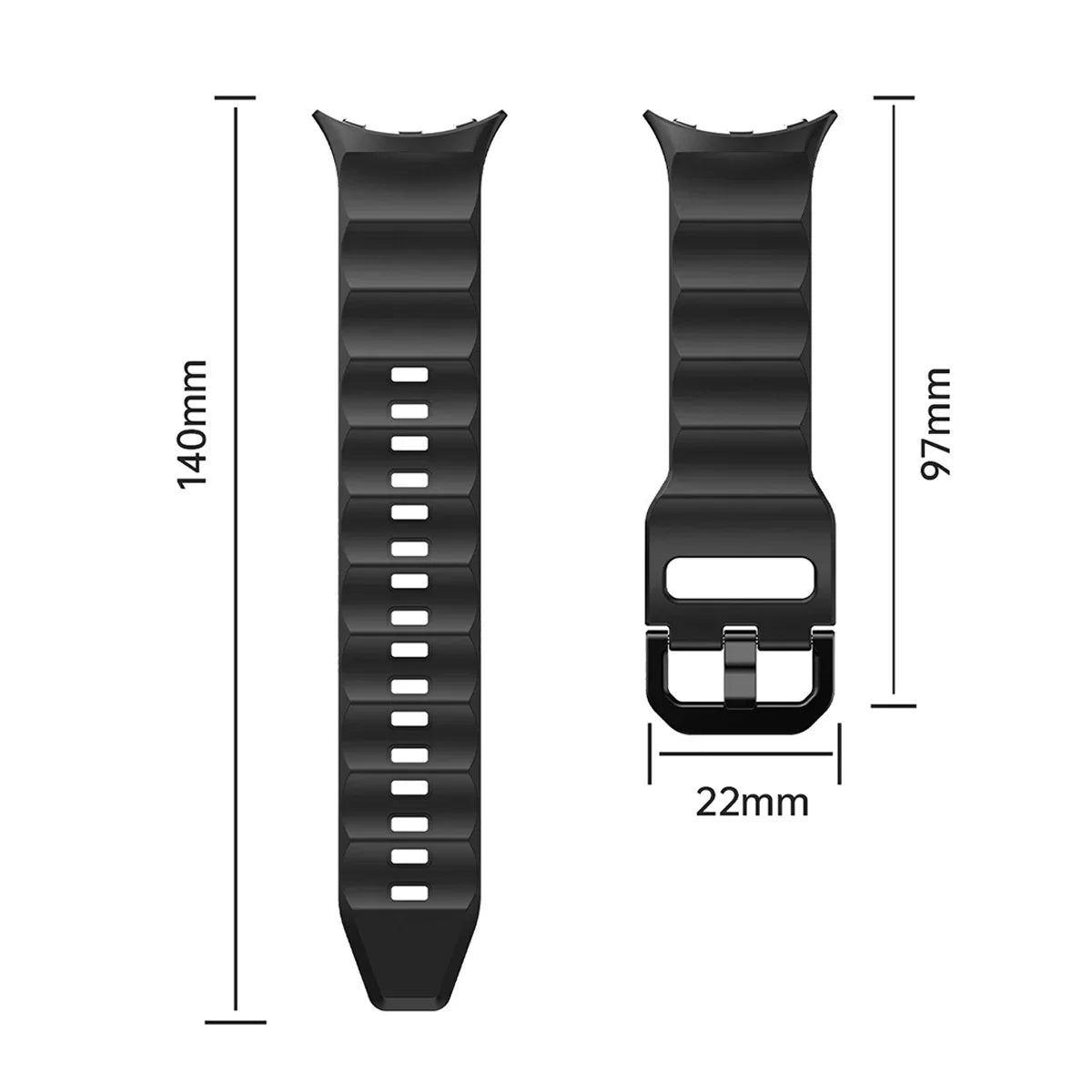 Soft Silicone Bands for Pixel Watch 3 - The Pixel Store