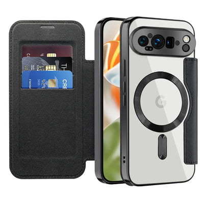 Leather Magsafe Case with Card Slot Holder For Pixel Series - The Pixel Store