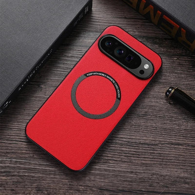Leather Magnetic Case For Google Pixel 8 Series - The Pixel Store