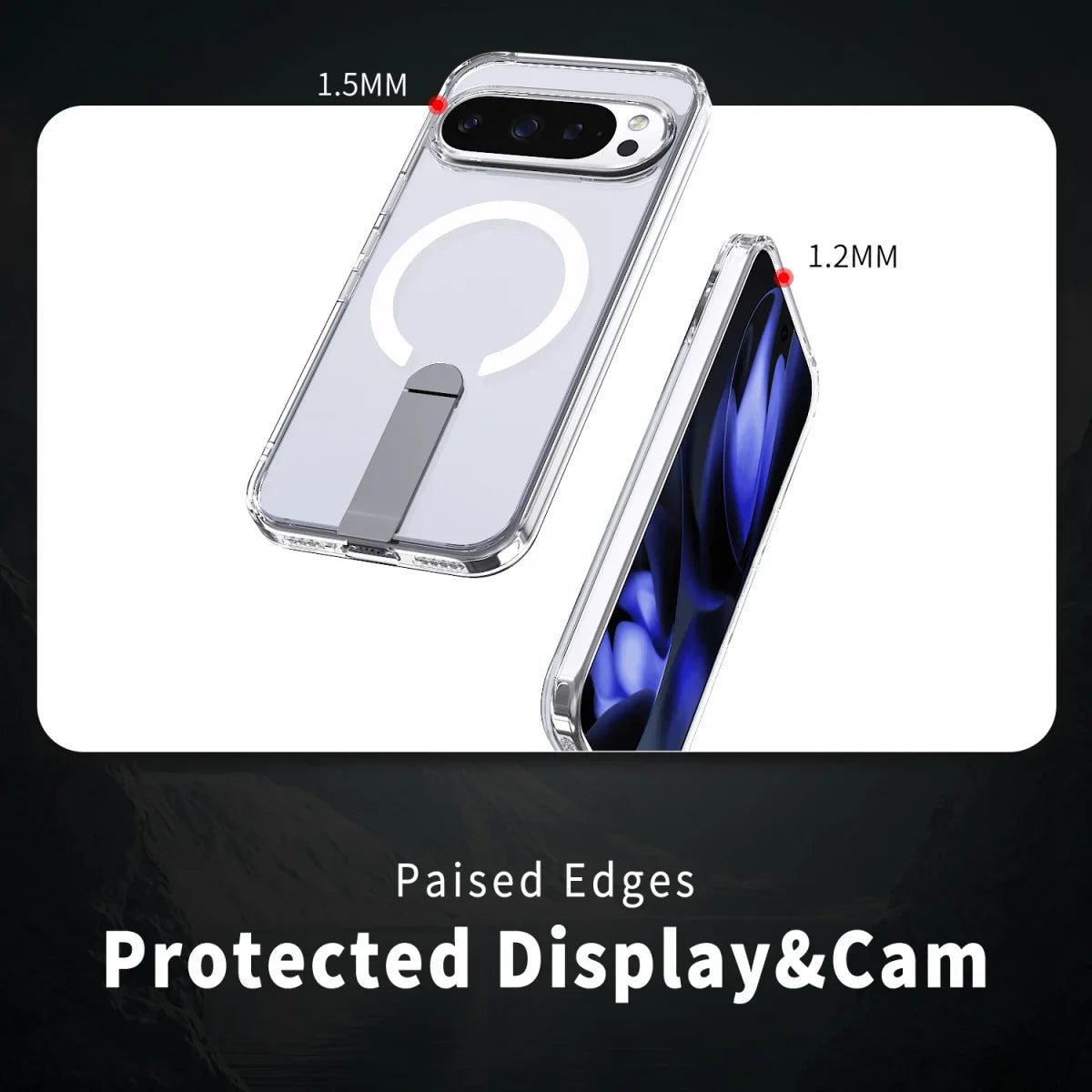 Shockproof Magnetic Case with Stand - The Pixel Store
