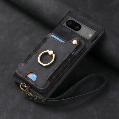Luxury Leather Case with Stand For Google Pixel 8 Series - The Pixel Store