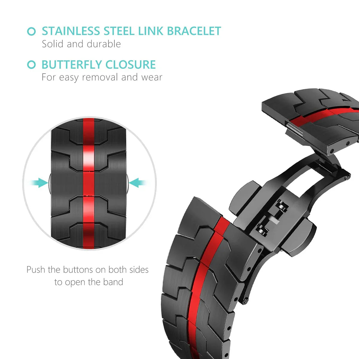 Metal Stainless Steel Band - The Pixel Store