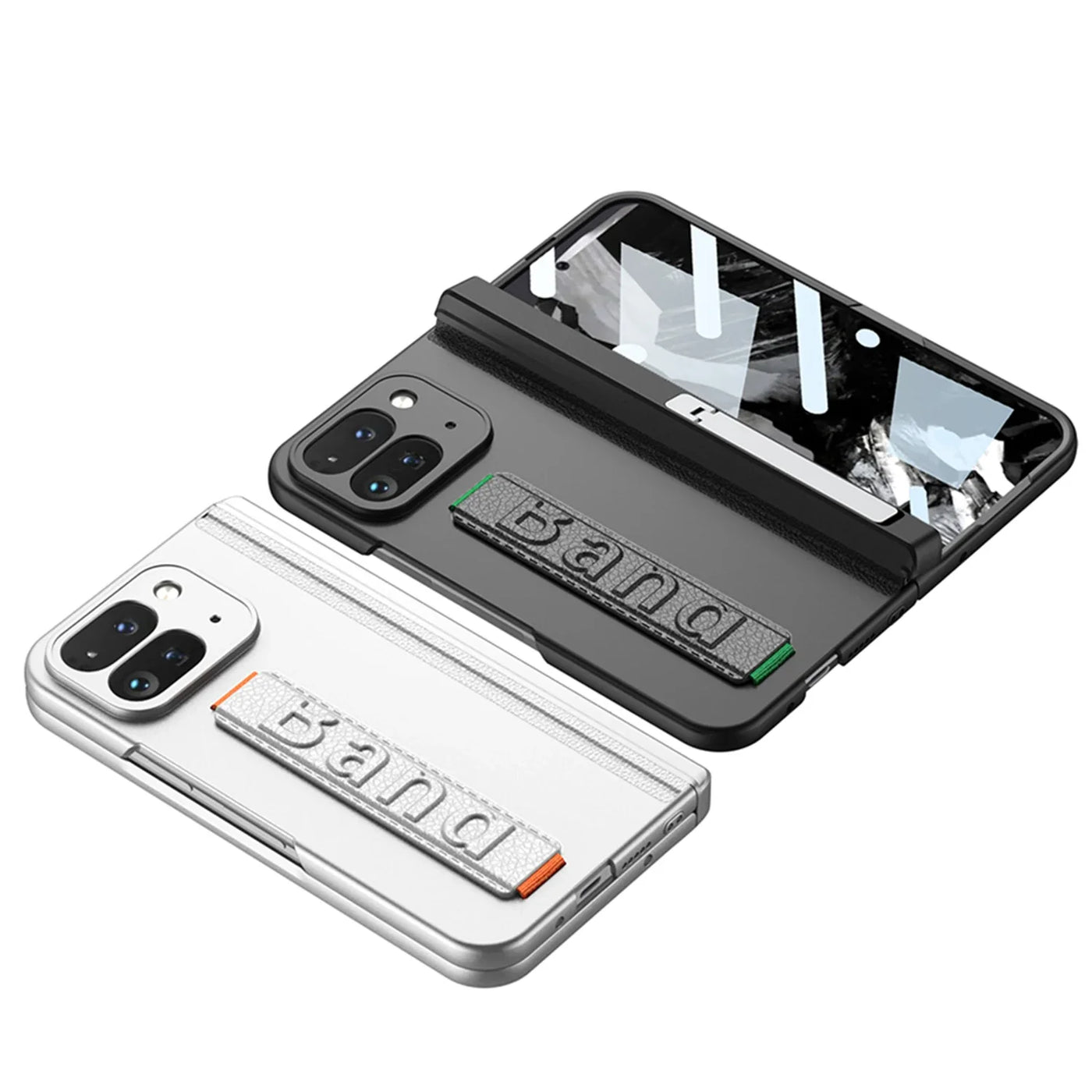 Shockproof Case with Band For Google Pixel 9 Pro Fold - The Pixel Store