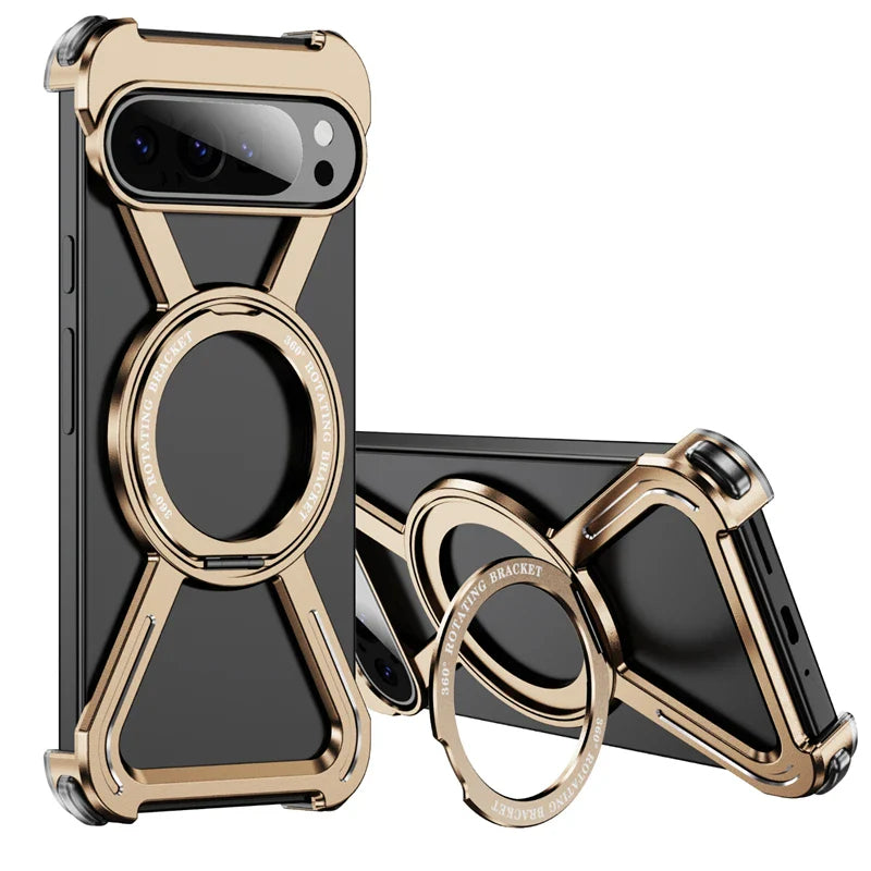 Metal Ring Kickstand Case for Google Pixel 9 / 8