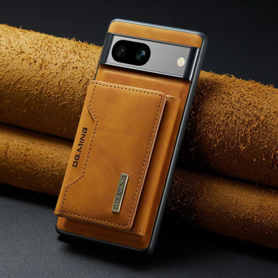 Detachable Magnetic Wallet Cards Solt Leather Case for Google Pixel 8 Series - The Pixel Store