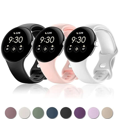 Sport Silicone Band For Google Pixel Watch Series - The Pixel Store