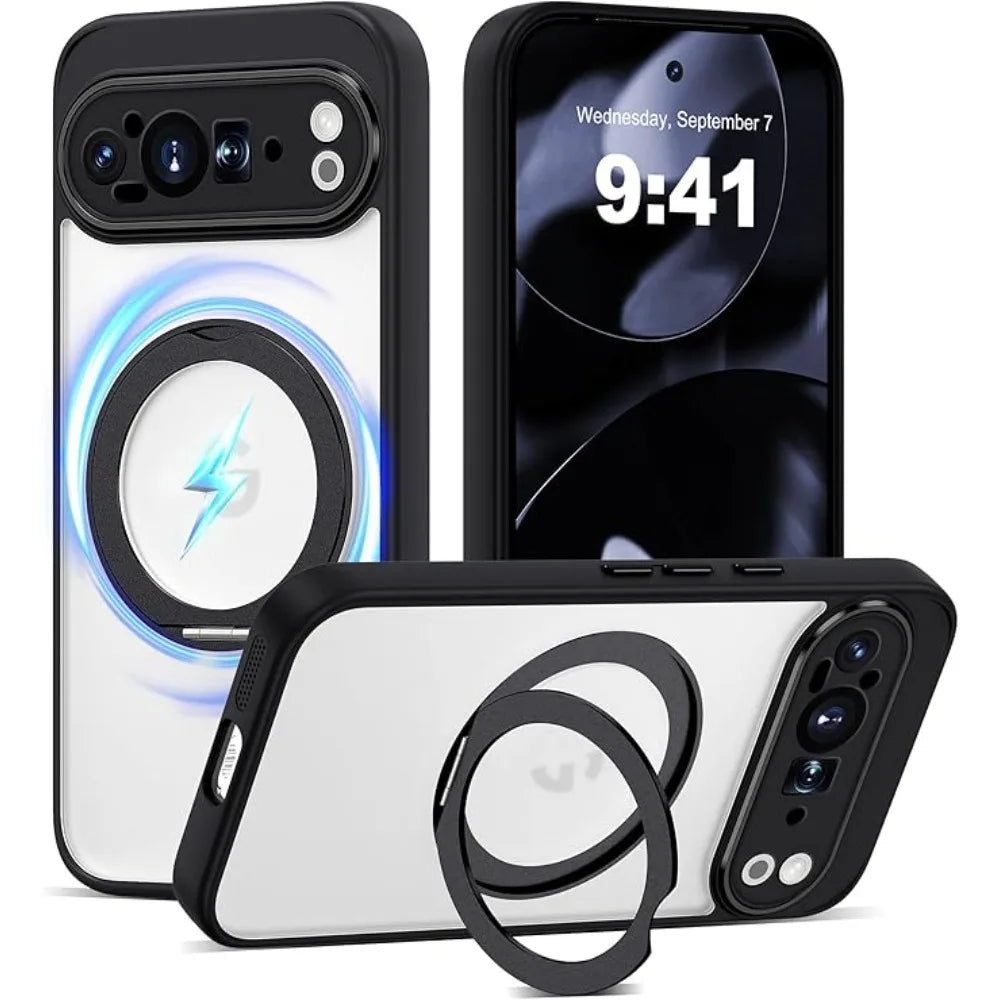 360° Magnetic Ring Stand Case for Google Pixel 10 / 9 / 8