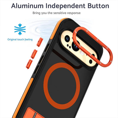 Shockproof Case with Folding Stand For Google Pixel 9 Series - The Pixel Store