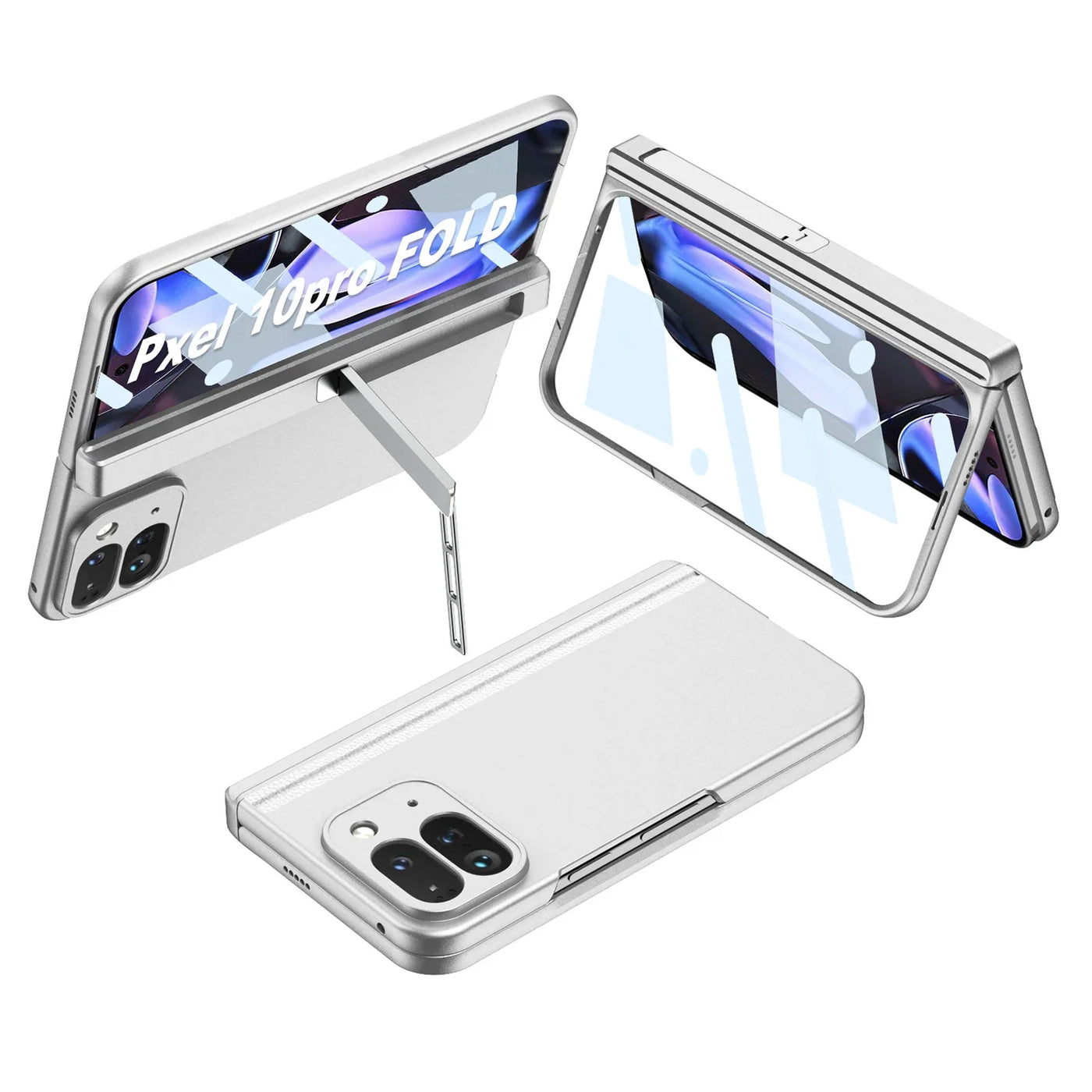 Pixel Fold Case with Kickstand for Google Pixel 10 Pro Fold / 9 Pro Fold