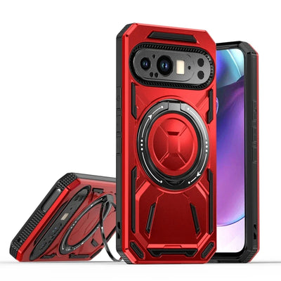 Magnetic Armor Case with Ring for Google Pixel 9 Series - The Pixel Store