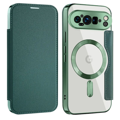 Leather Magsafe Case with Card Slot Holder For Pixel Series - The Pixel Store