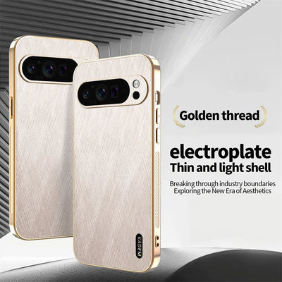 Luxury Golden Electroplated Case for Google Pixel 10 / 9 / 8