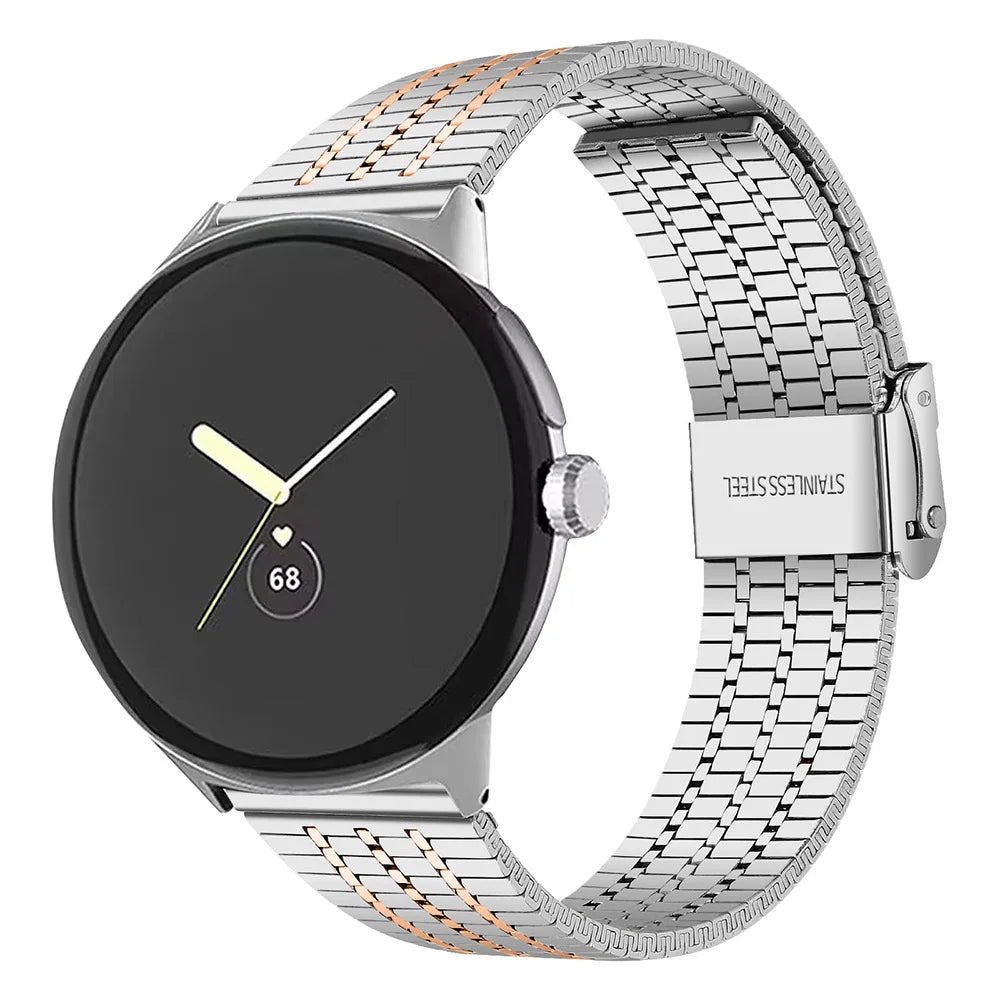 Classic Stainless Steel Bracelet for Google Pixel Watch 4