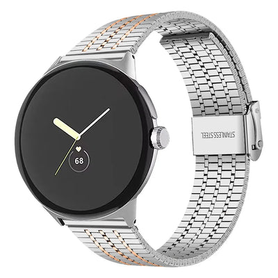 Classic Stainless Steel Bracelet for Google Pixel Watch 4