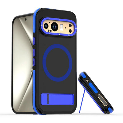 Shockproof Case with Folding Stand For Google Pixel 9 Series - The Pixel Store