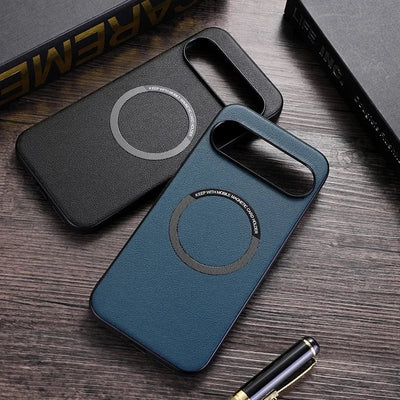 Leather Magnetic Case For Google Pixel 8 Series - The Pixel Store