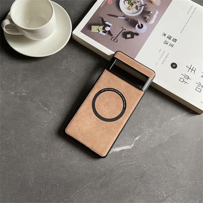 Luxury Magsafe Leather Case For Google Pixel 7 Series - The Pixel Store