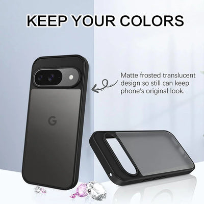 Transparent Shockproof Case For Google Pixel 9a - The Pixel Store