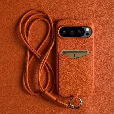 Crossbody Leather Case with Card Holder For Pixel Series - The Pixel Store