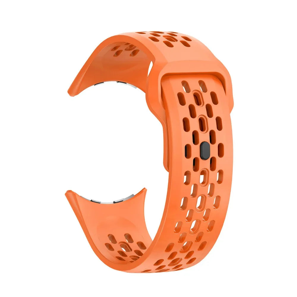 Sports Breathable Silicone Strap for Google Pixel Watch 4