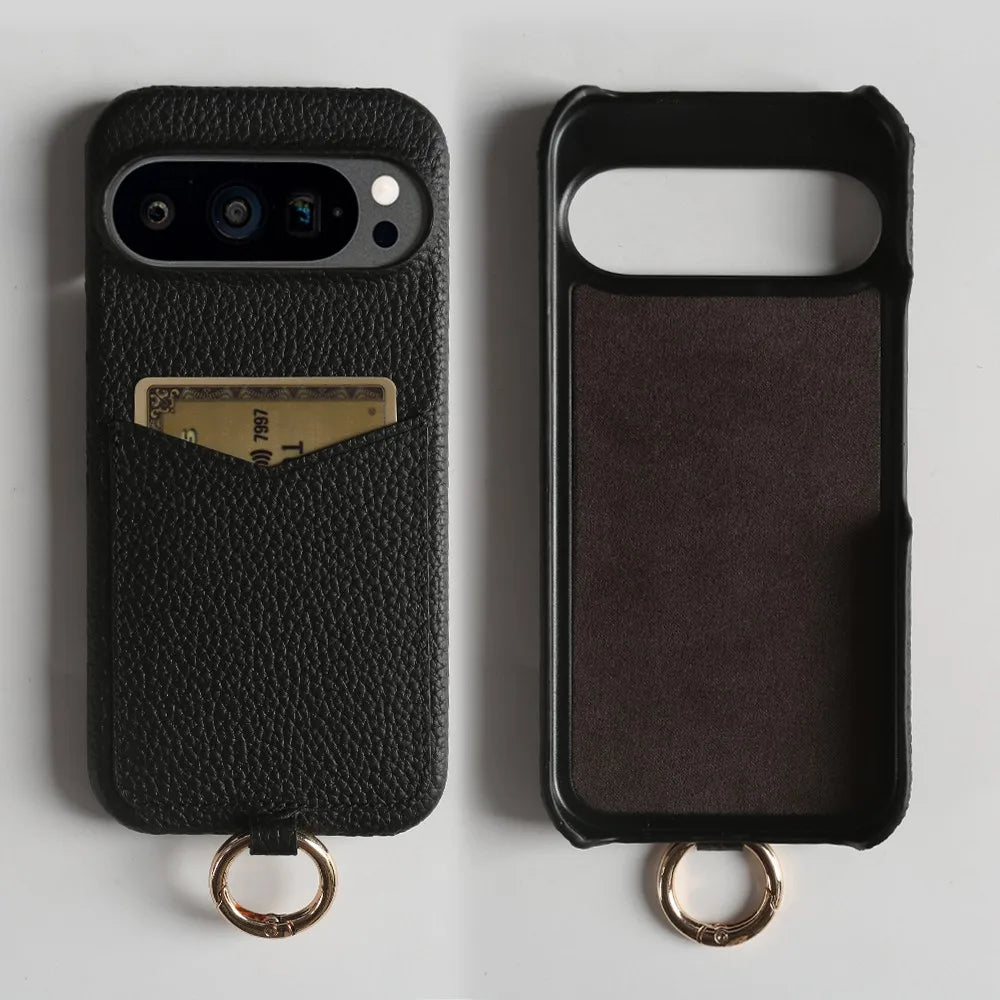 Crossbody Leather Case with Card Holder For Pixel Series - The Pixel Store