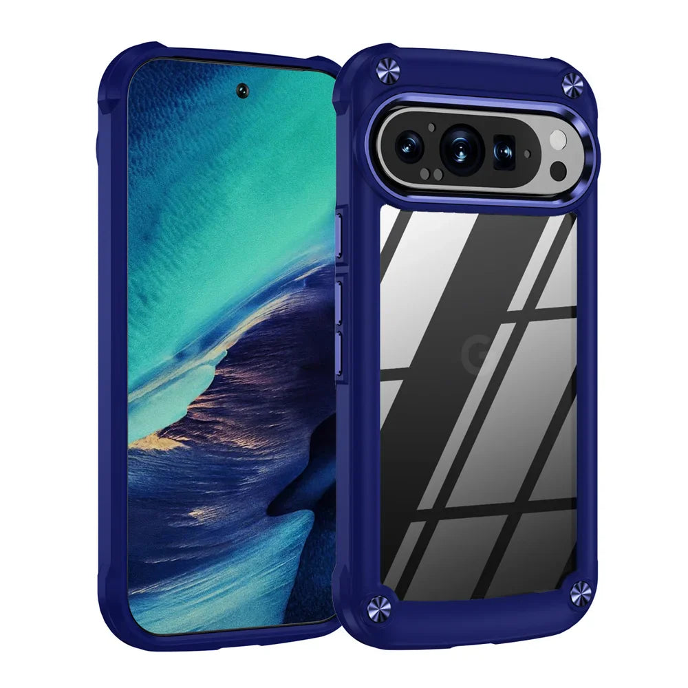Transparent Shockproof Case For Google Pixel 9 Series - The Pixel Store