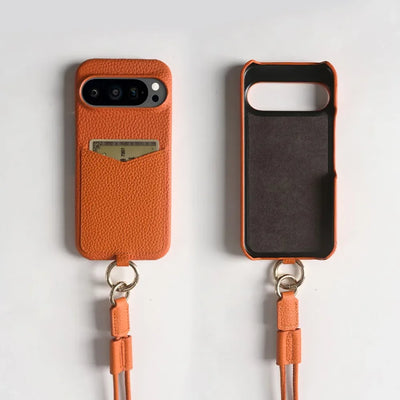 Crossbody Leather Case with Card Holder For Pixel Series - The Pixel Store