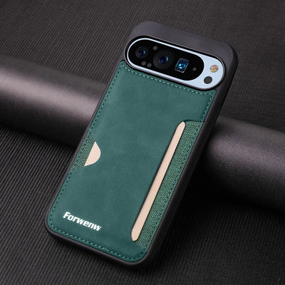 Card Slot Leather Case for Google Pixel 10 / 9