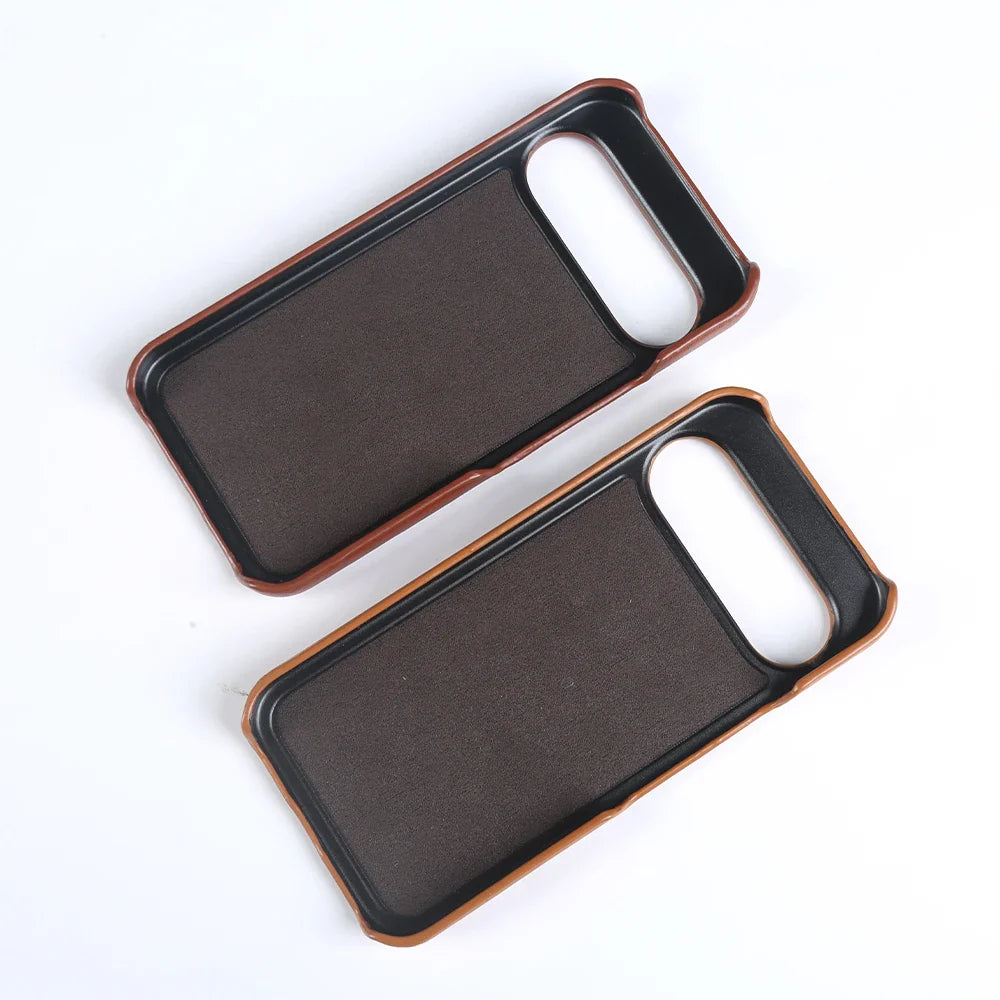 Premium Leather Card Holder Case for Google Pixel 10 / 9 / 8