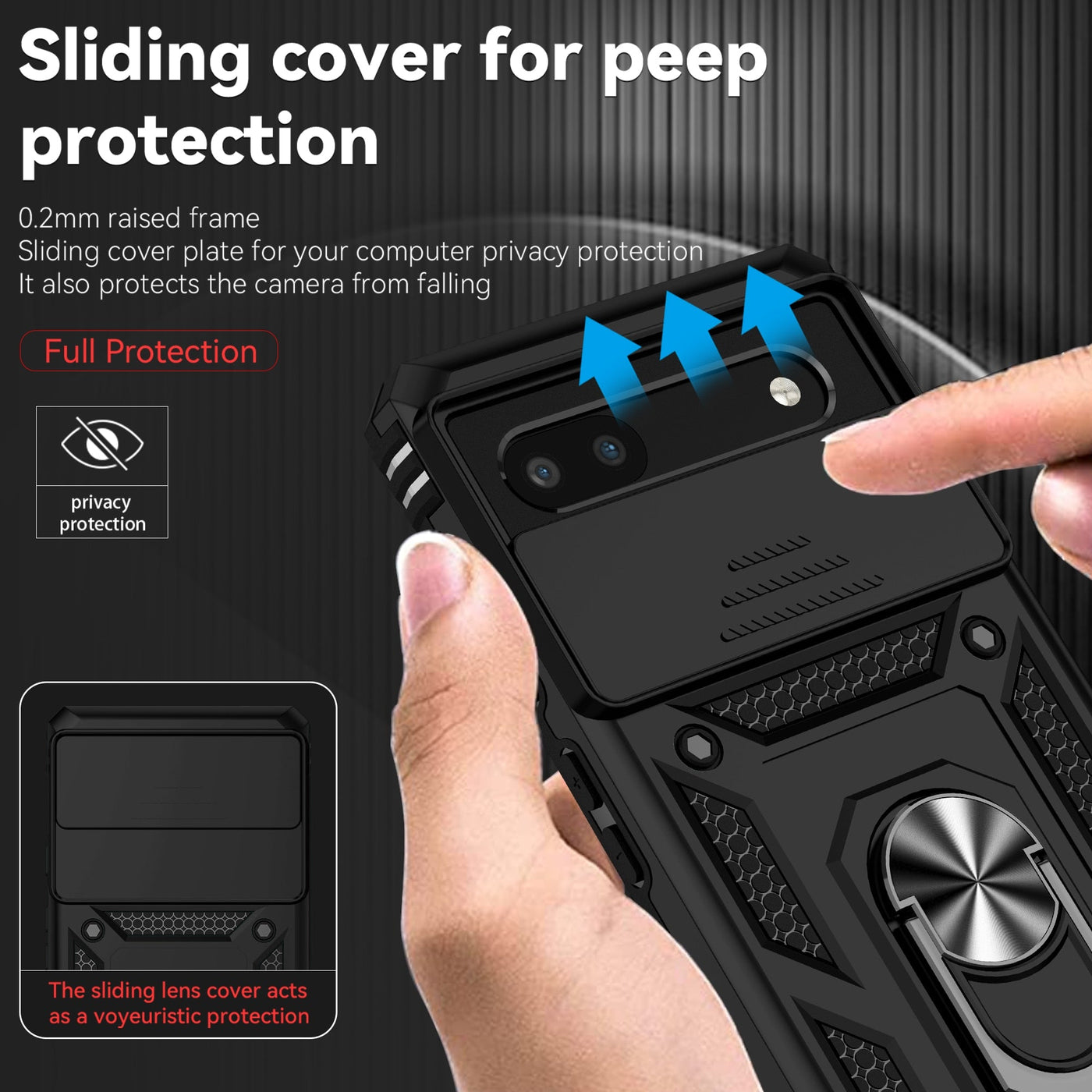 Military Armor Shockproof Phone Case For Google Pixel 7 Series - The Pixel Store