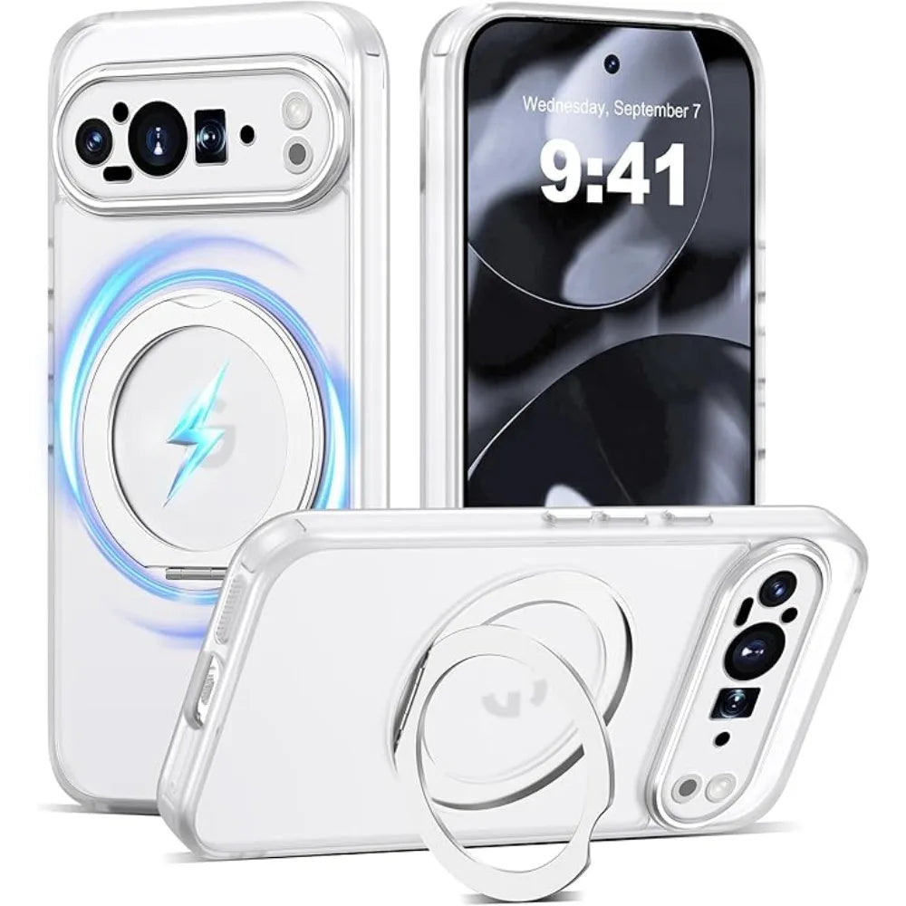 360° Magnetic Ring Stand Case for Google Pixel 10 / 9 / 8