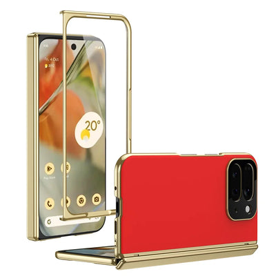 Magnetic Hinge Protection Case with Tempered Glass for Google Pixel 10 Pro Fold